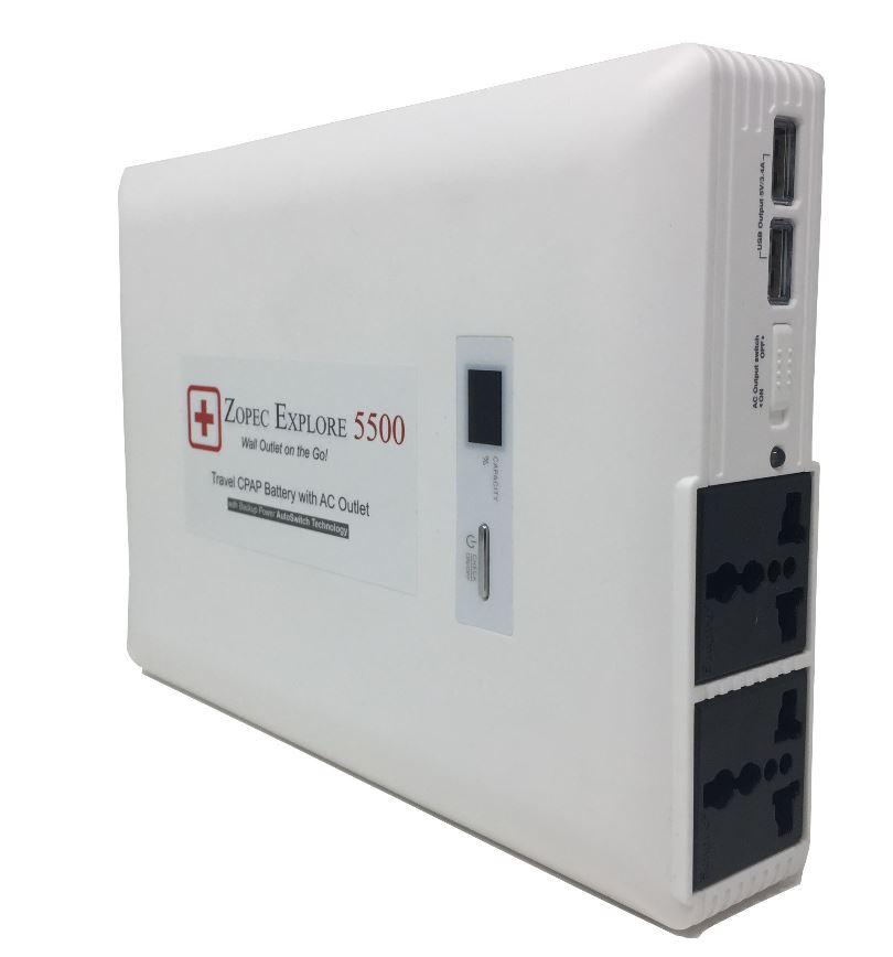 Anged frnt view of Zopec Explore 5500